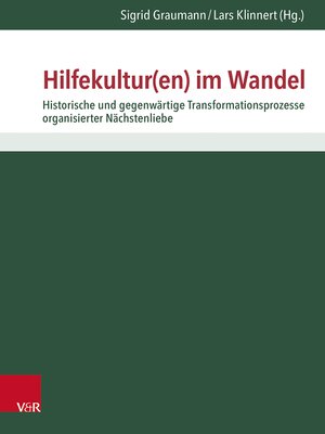 cover image of Hilfekultur(en) im Wandel